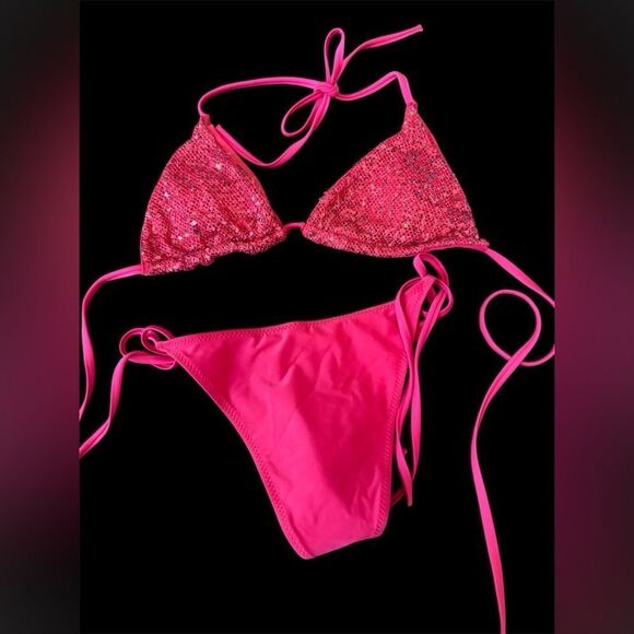 SHEIN Sequin Bikini Set - Picture 2 of 3